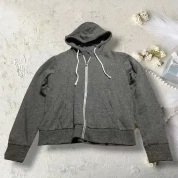 디바이디드 DIVIDED H&M 그레이 풀 집업 후드티 M