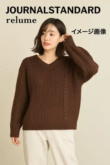 새상품급! 저널 스탠다드 렐륨 니트탑