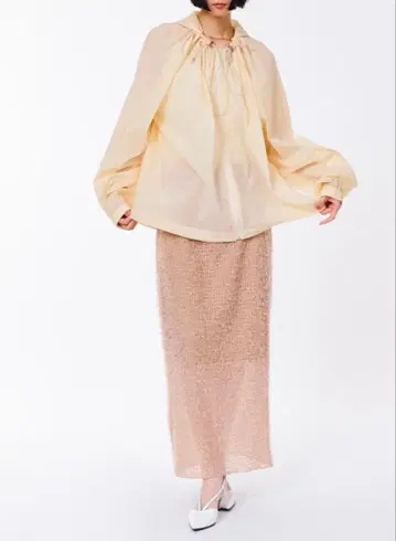 완판 [ 미사용 새상품 ] STUNNINGLURE 모헤어 롱 스커트