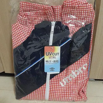 엄브로 UV 컷 나일론 자켓 빨간색 네이비