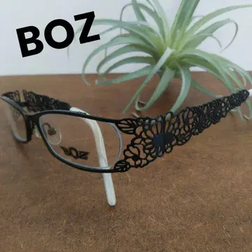 프랑스제 BOZ 레이스 무늬 디자인 오벌 안경