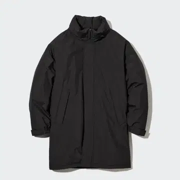 [ 미사용 새상품 ] 방풍 패딩 코트 블랙