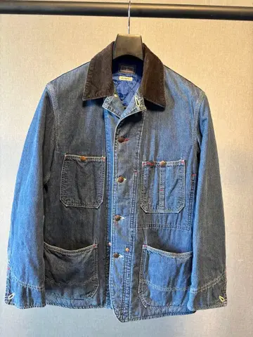 블루 블루 커버올 자켓 S 사이즈