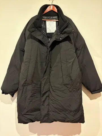 RAGEBLUE AIRTHERMAL 블랙 다운 자켓 M 롱 코트