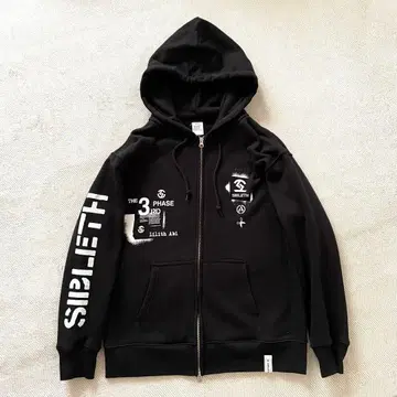 SIBLETH 지퍼 후드티 L blackmeans