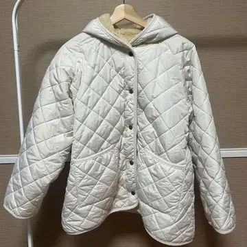 [ 발수 가공 ] 사만사 모스2 리버서블 후드 블루종