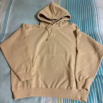 WIND AND SEA 자수 로고 후드 맨투맨 S