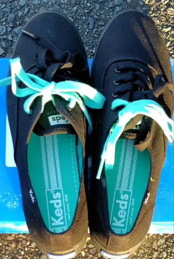 Keds 블랙 스니커즈