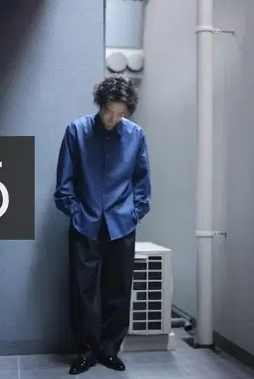 MB 하이엔드 비슈 울 셔츠 (릴랙스 핏)