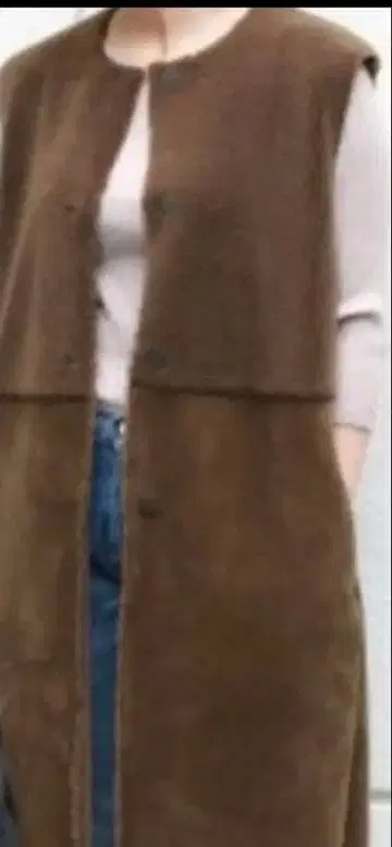 저널 스탠다드 페이크 무스탕 베스트