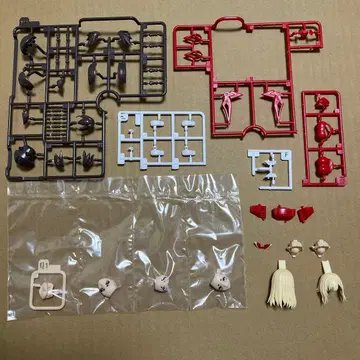 메가미 디바이스 슈라계 머리 헤어 파츠