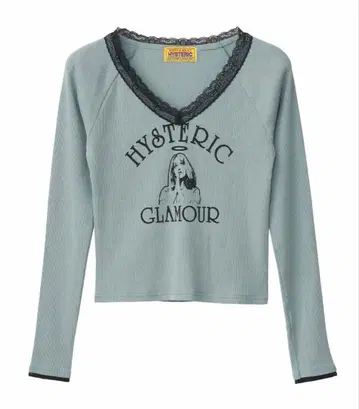 HYSTERIC ANGEL 숏 기장 T셔츠