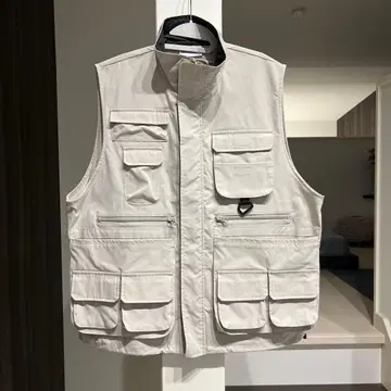 Attitude 낚시용 조끼 화이트