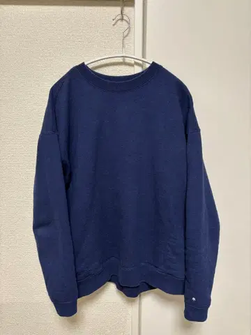 스노우피크 Recycled Cotton Pullover 네이비