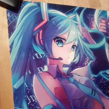 하츠네 미쿠 포스터 USA제