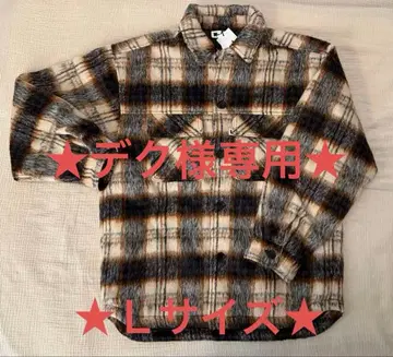 Naptime 체크 패딩 자켓 - IVORY (L 사이즈) Nissy