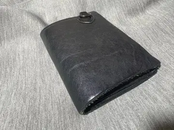 ISAMUKATAYAMA BACKLASH 숄더 가죽 지갑