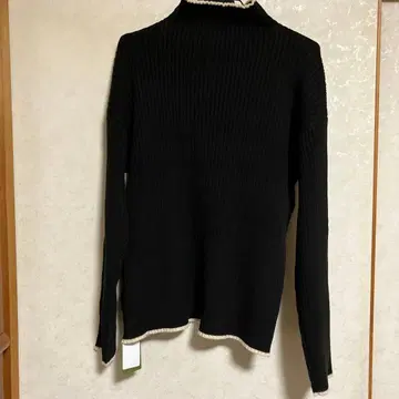 프릭스스토어 리브 블랙 긴팔 니트