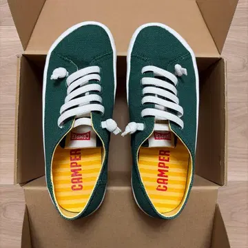 [새상품급] CAMPER 캠퍼 PEU RAMBLA 스니커즈 GREEN