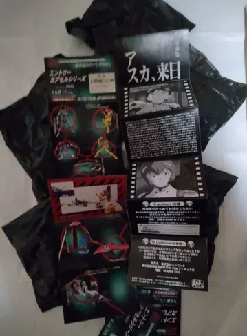 카이요도 무빅 응모 캡슐 에반게리온 제2집 채색판 전 5종 세트