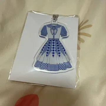 AKB48 의상 아크릴 키링 깅엄 체크