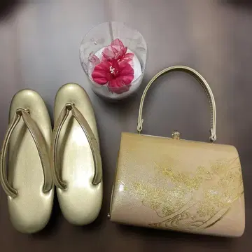 일본 의류 성인식 조리 백 머리 장식 세트