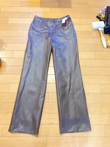 브라운 컬러 팬츠 (일본제) 13호 바지 미사용 새상품