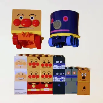 호빵맨 첫 탈것 블록 라보