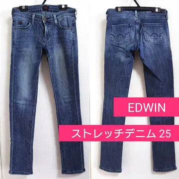 블랙 프라이데이 컨디션 최상 EDWIN 스트레치 데님 25
