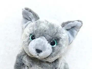 무릎 고양이 봉제 인형(M) 러시안 블루