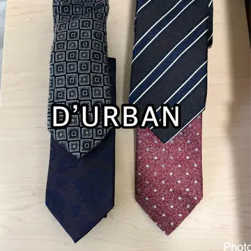 D'URBAN 넥타이 4개 세트