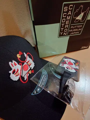 스카티 카메론 여우 개 캡 퍼터 커버 홀더