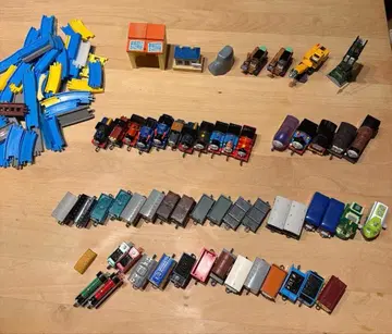 토마스 캡슐 프라레일 차량 세트 약 100 부품 묶음 판매