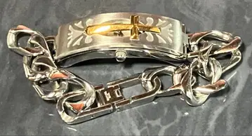 작동품 FICCE 손목시계 십자가 팔찌 아메카지 바이커