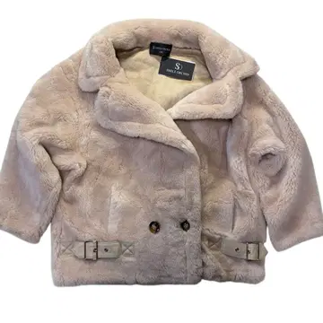 택 포함 새상품 SMILE ORCHID 테디베어 숏코트 M 사이즈 보아