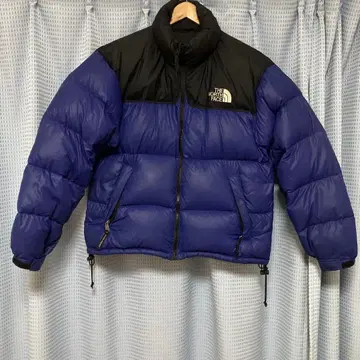 THE NORTH FACE 다운 자켓 블랙/파랑