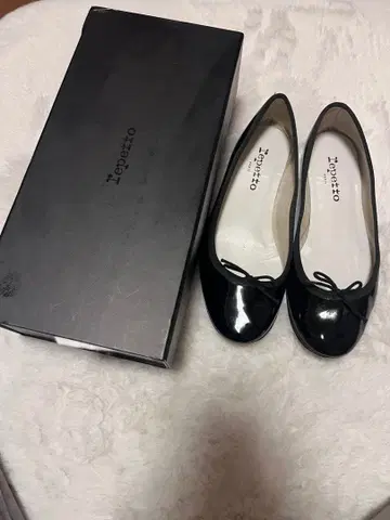 Repetto 블랙 발레 슈즈 23cm
