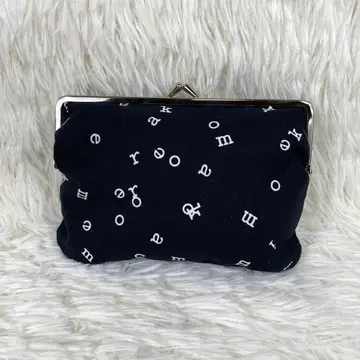 [ marimekko ] 마리메꼬 마리레터즈 가마구치 파우치