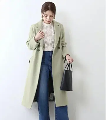 클리닝 완료! 그린 롱 코트: 저널 스탠다드