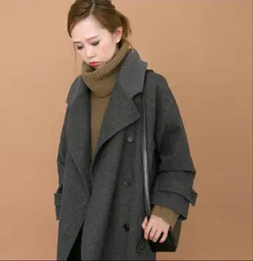 [ 새상품급 ] KBF 와이드 P 코트 카키