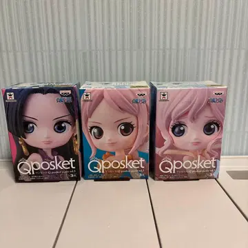 원피스 핸콕 레베카 시라호시 Qposket 3체 세트