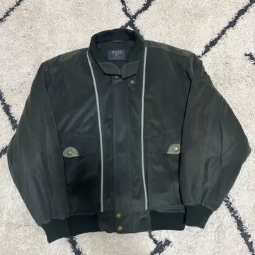 다크 그레이 봄버 자켓