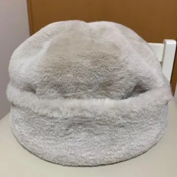 samansamos2 인조 모피 롤 와치 화이트