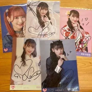 이코러브 사이토 쥬라 친필 브로마이드