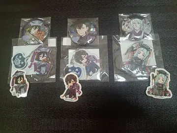 문호 스트레이독스 할로윈 캔뱃지 다자이 오사무 시부사와 타츠히코 효도르