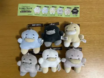 BUCHAgurumi 단무지와 프렌즈 쫀득쫀득 마스코트 전 6종 세트