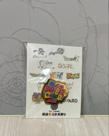 간사이 칠색 남자 대축제 TOBEKANSAICOLOR 핀 배지