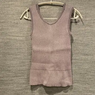 1LDK / MY 리브 니트 탱크탑