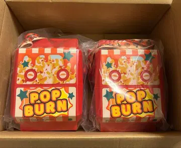 [ 새상품 ] 팝콘 버닝 고치조형 팝콘 박스 캐러멜 2개 세트