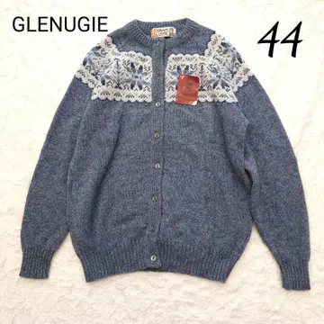 [ 미사용 ] GLENUGIE 그레뉴기 페어아일 패턴 빅 가디건